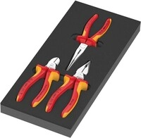 Wera Schaumstoffeinlage 9784 3-teilig KNIPEX Zangen Set VDE 1 Wera Werk