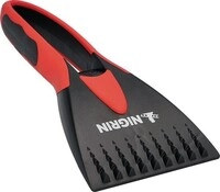 21 Stk. Nigrin Eisschaber 2K Eisschabkante 95mm L.21cm schwarz-rot m.Softgriff