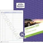 Avery Zweckform Fahrtenbuch 1222 DIN A5 Recycling-Papier 32Blatt 112135101