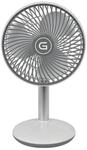 Gutfels Akku-Tischventilator VENTI 3010 R D.15cm H.288mm 220-240/50 V/Hz weiss