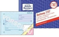 Avery Zweckform Quittung 1737 DI A6 mit MwSt SD 3x40Blatt 114018800