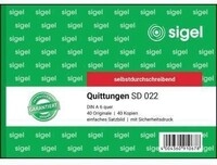 Sigel Quittung SD022 DIN A6 quer selbstdurchschreibend 2x40Blatt 114042400