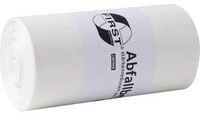 First M&uuml;llbeutel 36030 630x850mm Sternnahtboden wei&szlig; 9x40 St./Pack. 445006201