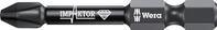 Wera Bit 851/4 IMP DC PH3 L.50mm 1/4 Zoll E6,3 Impaktor,DC Box m.5 Bits
