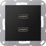 Jung Multimedia-Anschlusssystem MA A 1133 SWM MAA1133SWM