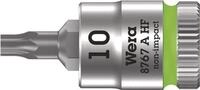 Wera Steckschl&uuml;sseleinsatz 8767 A HF TORX&reg; 1/4 Zoll T10 L.28mm Wera Werk
