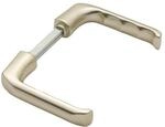 Hoppe T&uuml;rdr&uuml;ckerpaar London 113 H Alu.F2 o.Rosetten 4-KT.10mm 6168413