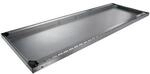 Meta Fachboden B1700xT500mm Trgf.200kg STA silber verz.f.Gro&szlig;fachregal 2St./VE