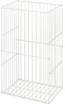 Satino By Wepa Satino Abfallsammler 330110 Draht gro&szlig; 60 Liter wei&szlig; 435006201
