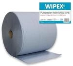 Wipex Putztuch Basic-Line L.ca.360 mmxB.ca.380mm blau 3-lagig 1 Rolle/ VE 248007
