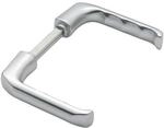 Hoppe T&uuml;rdr&uuml;ckerpaar London 113 H Alu.F1 o.Rosetten 4-KT.10mm 6168371