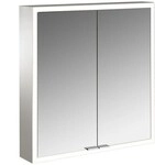Emco EC Lichtspiegelschrank prime 06361 Aufputz, 2trg. 600 mm alu. 949706361