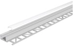 EVN Lichttechnik Alu-Profil m. Abdeckung APFL1AM200