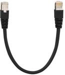 Rutenbeck Patchkabel PK Cat6A 6kV 1m sw 23510210
