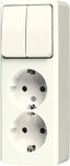 Jung SCHUKO-Zweifach-Steckdose 625 A 625A