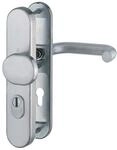 Hoppe FS-Garnitur Paris FS-E86G/3332ZA/3310/138F VA F69 D/K TS 42-47mm PZ rd