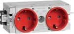 Tehalit Steckdose 2-fach rt GS2000 vrt GS20003020