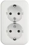 Busch-Jaeger SCHUKO-Doppelsteckdose 202 EAPB/11W 2TKA00003936