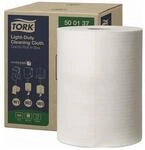 Tork Putztuch 500137 L.ca.250 mmxB.ca.315mm wei&szlig; 1-lagig 600 Blatt/Rolle
