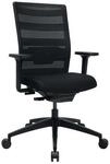 Topstar B&uuml;rodrehstuhl m.Synchr.-Techn.schwarz/schwarz 420-540mm PA20OMP0CX0