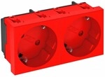 OBO Bettermann Steckdose 33 Grad, 2-fach STD-D3S SRO2 6120109