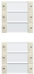 Gira Wippenset 6-fach cws/gl 213601