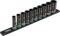 Wera Steckschl&uuml;sselsatz 9660 10-tlg. Wera Werk 05005590001