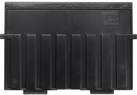 Han St&uuml;tzplatte 9025-13 DIN A5 quer Polystyrol schwarz 148001190