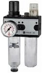Riegler Wartungseinheit MULTIFIX Gew.G 3/8 Zoll HA BG I 2-tlg.1200l/min B.92,8mm