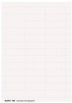 Leitz Beschriftungsschild 19000001 blanko 60x21mm wei&szlig; 975 St./Pack. 122696101