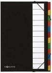 Pagna Ordnungsmappe Deskorganizer 44133-04 DIN A4 12F&auml;cher schwarz 127611190