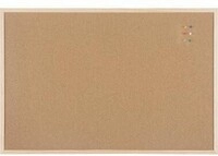 Bi-office Korktafel MC070012010 beidseitig Holzrahmen 90x60cm Bi-Office