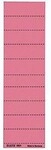 Leitz Beschriftungsschild 19010025 blanko 4zeilig rot 100 St./Pack. 122045530