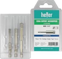 Heller Feinsteinzeugbohrer Cera Expert Accuspeed 3-tlg.D.6,8,10mm Schaft 6-kant