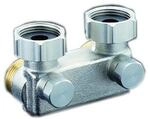 Oventrop OV Umlenkst&uuml;ck m Absperr. Wi-Eck 50mm 3/4Z &Uuml;Mx3/4Z AG 1016462