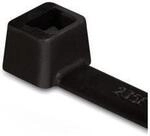 100 Stk. HellermannTyton Kabelbinder T150R-W-BK-C1 111-14860