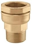 Caleffi CA Anschlussverschraubung AG 32 mm x 1Zoll AG f&uuml;r PE-Kunststoffrohr