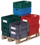 La-ka-pe Drehstapelbeh&auml;lter PP grau L600xB400xH320mm DTK600/ 320-0 GRAU