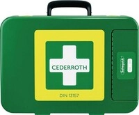 Cederroth Erste Hilfe Koffer First-Aid-Kits B300xH420xT118ca.mm gr&uuml;n 390104