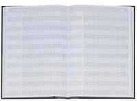K&Ouml;nig & Ebhardt K&ouml;nig & Ebhardt Protokollbuch 8655223 DIN A4 kariert 96Bl. sw