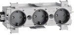 Tehalit Steckdose 3-fach gs GS3001 gsw GS30019011