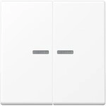 Jung KNX RF Taster 2fach A 10921 ST RF BF WWM A10921STRFBFWWM