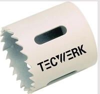 Tecwerk Lochs&auml;ge D.140mm Schnitt-T.38mm 4/6 Kombizahn HSS-Bi-Metall o.Zub.