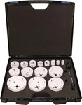 Tecwerk Lochs&auml;gensatz 17-tlg.19-114mm Schnitt-T.38mm Bi-Metall