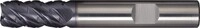 Tecwerk Schaftfr&auml;ser DIN 6527L Typ NF-UNI D.20mm VHM TiAlN 45Grad HB Z.4 lang