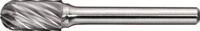 Tecwerk Fr&auml;sstift WRC INOX D.12mm Kopf-L.25mm Schaft-D.6mm HM Verz.Normal,fein