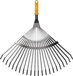 Fiskars F&auml;cherbesen OneClick Arbeits-B.375mm Metall 20 Metallzinken 1080675
