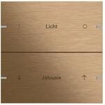 Gira Wippenset 2-fach 503238