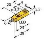 Turck Sensor NI3.5-Q5.5-AN6X