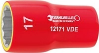 Stahlwille Steckschl&uuml;sseleinsatz 12171 3/8 Zoll Doppelsechskant AS-Drive SW 7mm
